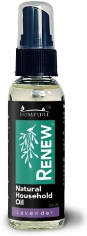 Renew Natural Household Oil Lavender Scent 2 oz, Noisy Door Lubricant, Bike Lube, Lubricate Locks, Hinge Noise, Garage Door Spray, Wheel Grease, Squeaky Door fix