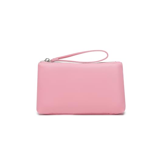 Nylon Wristbands Bag Makeup Pouch for Purse Waterproof Wristbands Bag with Zipper Pocket Credit Card Pouch