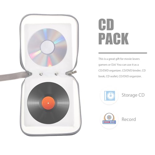 Estuche CD DVD LALAFINA resistente a la humedad protector de discos 4