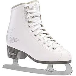 Patines Hielo Bladerunner Rollerblade W Bladerunner Ice by Aurora artísticos para Mujer, Color Blanco y Plateado, Patines de Hielo, 5