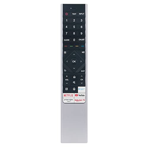 AULCMEET ERF6F64H Voice Replaced Remote Control Compatible with Hisense 4K OLED Smart TV 55A8G 65A9G 75U9GQ 55U7QF