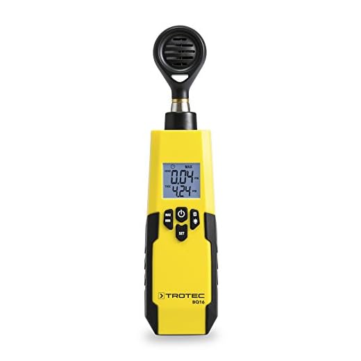 TROTEC HCHO/COVT Détecteur BQ16 formaldéhyde Concentration de Cov qualité de l'air
