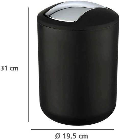 Plow Trash can black 20x30 (Brasil model)