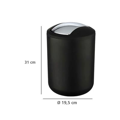 Plow Trash can black 20x30 (Brasil model)
