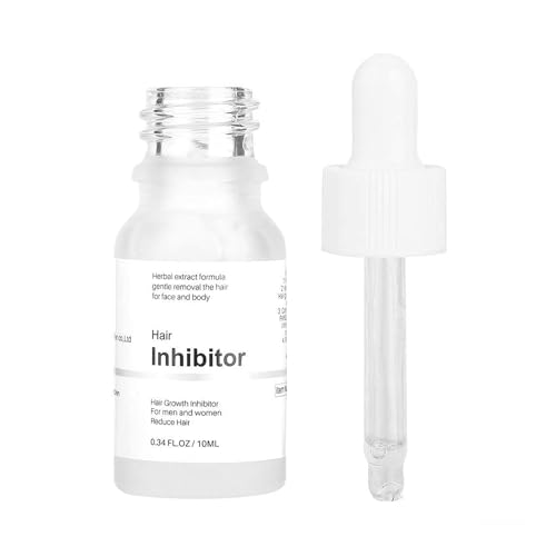 Mild Hair Growth Inhibitor Serum, Moisturizing Permanent Hair Inhibitor Serum Natural Plant Extract...