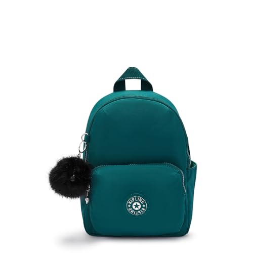 Kipling Mochila feminina Zinna, Verde gracioso, 11''L x 7.75''H x 4''D, Kipling Mochila feminina Zinna