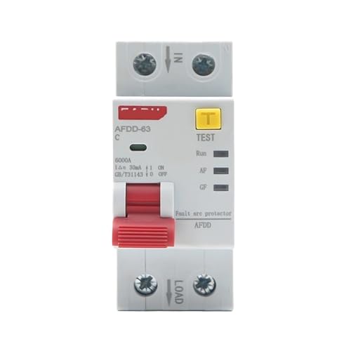 Disjoncteur AFDD 63A protection maison contre incendie electrique et surcharge de courant
