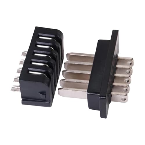 Conector De Batería - Alimentación De Batería De 5 Pines, Conector De Descarga De Batería | 2x Conectores De Descarga Macho Y , Reemplazo De Conector, Reemplazo De Conn
