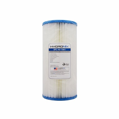 Filtre à eau 1 Micron Hydronix 10 x 4,5 cartouche sédiments pour eau de puits - 2