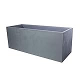 mgc24 Millennium Pflanzkasten mit Wasserspeicher und Rollen 99,3 x 37,6 x 39 cm...