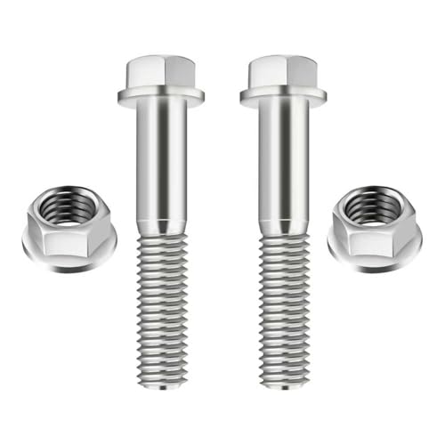 2 Sets Nuts and Bolts Kit for Shock Absorber,Replacement OEM#6502698/6502818 Bolts and Nuts Kit Compatible with Dodge,Professional Car Accessories Shock Absorber Mount Tool Kit