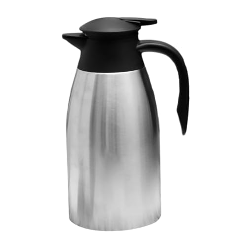 Cabilock Caraffa Termica Per Caffè in Acciaio Inossidabile Caraffa Per Caffè Di Grande Capacità Contenitore Isolato Per Bevande Calde e Fredde