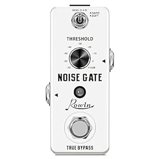🎸【NOISE GATE PEDAL】Reduces the noise from input signal without lowering the quality of your original signal.Adjusting the noise reduction degree:-70- +10dB. 🎸【2 MODES】Hard Mode: Provide hard effect of noise reduction, Soft Mode: Provide soft effect o...