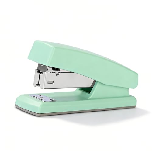 Medium Size Paper Stapler, 20 Sheet Capacity Steel Stapler for Document Binding, Ergonomic Desktop Office Stapler, Multifunctional for School Home and Office Use