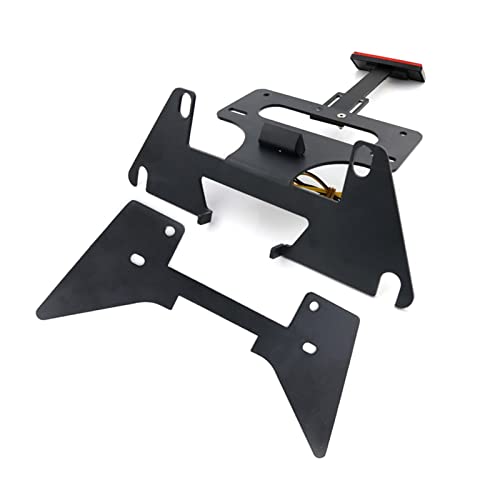 Kit de plaque d'immatriculation arrière rangé noir pour Suzuki SV650 montage précis