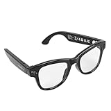 VBESTLIFE Gafas Inteligentes AI, Gafas con Cámara HD de 8MP, Control de Voz AI, Reconocimiento y Traducción de Fotos, Micrófono Dual con Reducción de Ruido, para Hombres y Mujeres (Estuche de Carga