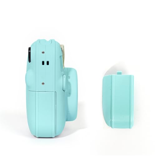 �o�b�e���[�J�o�[ for Instax Mini 13�J�����p�o�b�e���[�T�C�h�J�o�[ �`�F�L�J����Mini 13�����p �d�r�J�o�[ ABS������ �y�� �J�����A�N�Z�T���[ (�O���[��) [���s�A���i]