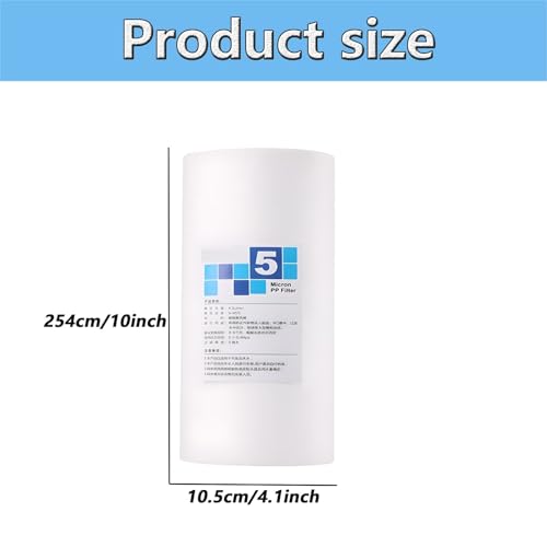 Filtre à sédiments 5 microns universel pour purifier l'eau de puits domestique - 3
