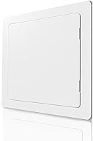 12x12 Inch Drywall Access Panel - Durable Plastic Wall Hole Cover for Plumbing, Electrical, HVAC - Easy Install White