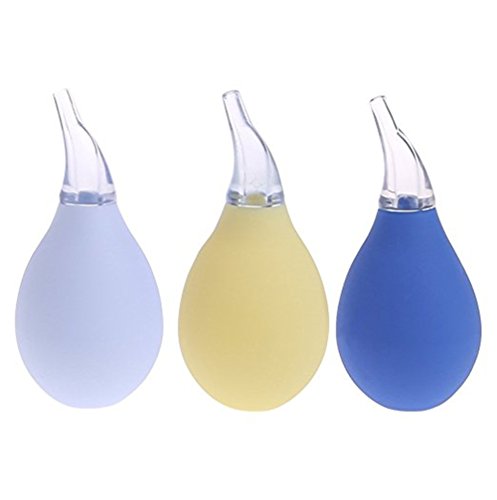 Jsentai Set of 3pcs Premium Nasal Aspirator for Baby Profesional Infant Toddlers Nose