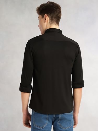 Image of Thomas Scott Men's | Tencel Fabric | Solid | 4 Way Stretchable | Lightweight | Moisture Absorb | Wrinkle Free | Shirt