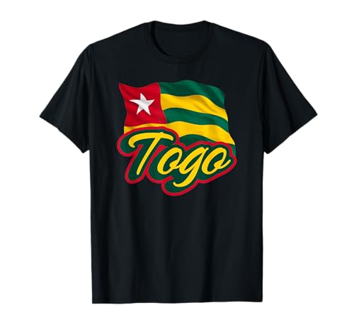 Drapeau togolais Patriotique Africain pour Hommes, Femmes, Enfants Togo T-Shirt