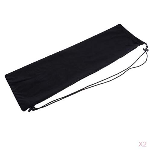 MERISHOPP 2pcs Badminton Racket Soft Cover Racquet Case Drawstring Shoulder Pack Black|Sporting Goods|Tennis & Racquet Sports|Badminton-image-37