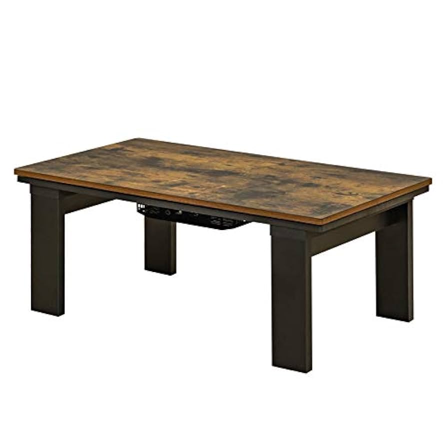 Amazon | モダンリビングコタツ90cm こたつテーブル 長方形
