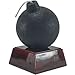 Decade Awards Bomb Trophy - Da Bomb Award - Celebrate an Explosive Victory or Defeat Bombshell of a Trophy - Custom Engraved Plate on Request (5.5 Inch)