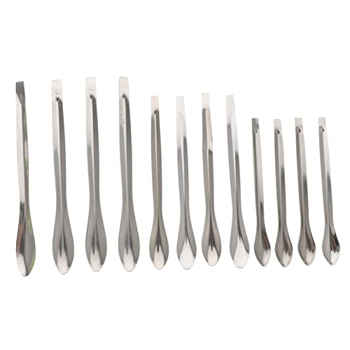 Garneck Lab Measuring Spoon Set Stainless Steel Sampling Spoon Perfect for Micro Scoop