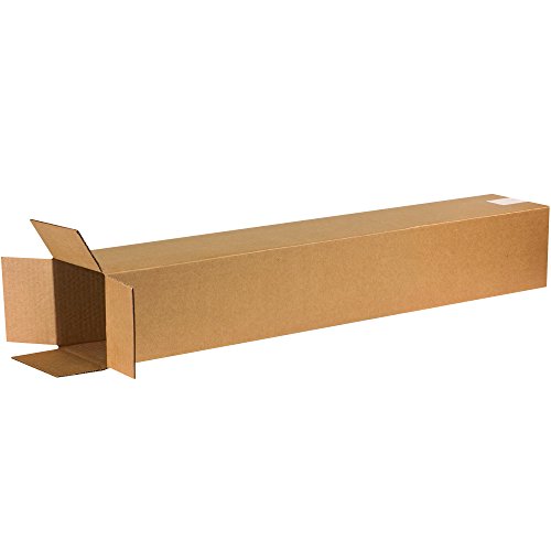 Image of TAPE LOGIC 6x6x38 Tall Corrugated Boxes, Tall, 6L x 6W x 38H, Pack of 25 | Shipping, Packaging, Moving, Storage Box for Home or Business, Strong Wholesale Bulk Boxes