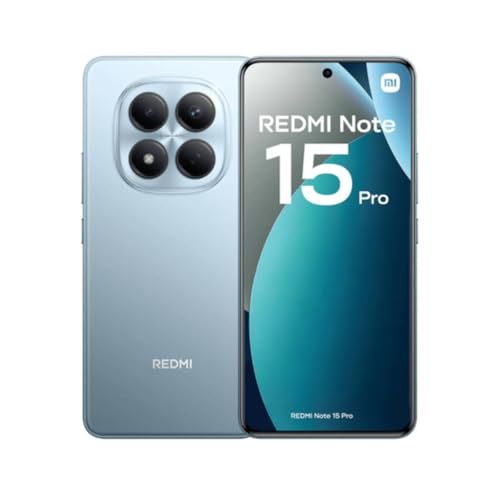 Redmi Note 15 Pro 8+256 Glacier Blue (No Power Adapter Included)