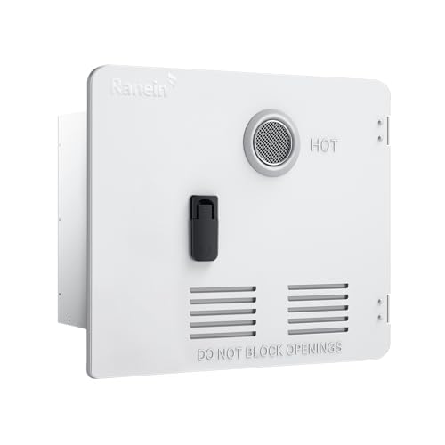 Image of Ranein RV Water Heater Door Kit, 15x18 Inches White Panel, Compatible with Ranein Models Only