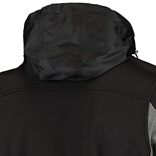 Image of dunbrooke Men's Navy Tennessee Titans Zephyr Softshell Full-Zip Jacket
