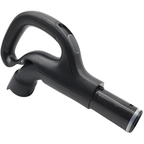 NaschLager Mango de repuesto compatible con aspiradora AEG Electrolux 2193710387 negro para VX8 VX9 UltraOne UltraSilencer LX8 LX9 AEL90 ovalado 36 mm de diámetro mango sin mando a distancia