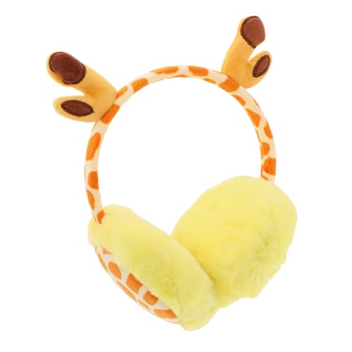 GALPADA Cartoon Adjustable Winter Ear Muffs for Plush Thermal Ear Warmers for Boys and Lightweight and Comfortable Insulation for Cold Weather Protection