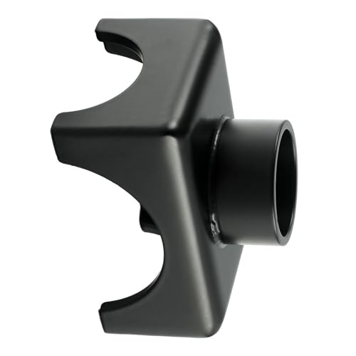 Adaptateur d'essieu multifonction en acier galvanisé pour tubes de 2 et 3 pouces