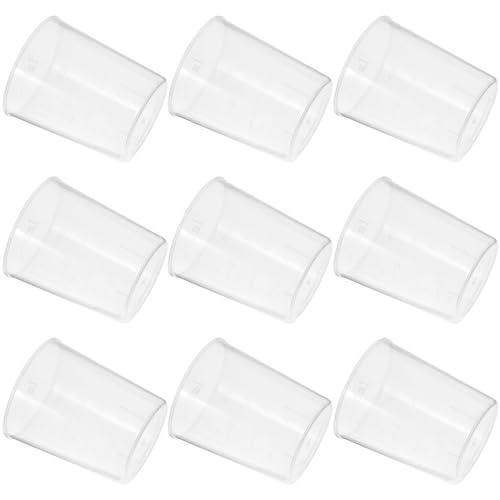 SUPVOX 50 bicchieri graduati in plastica da 100