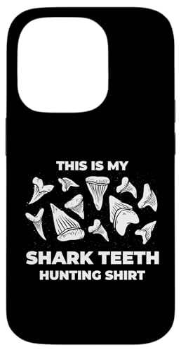 This is My Shark Teeth Hunting Fossil Hunter Collector Coque pour iPhone 14 Pro