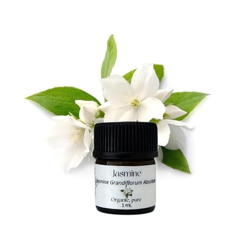 Aceite Absoluto de Jazmín Grandiflorum Orgánico Puro 1 mL miniatura 1
