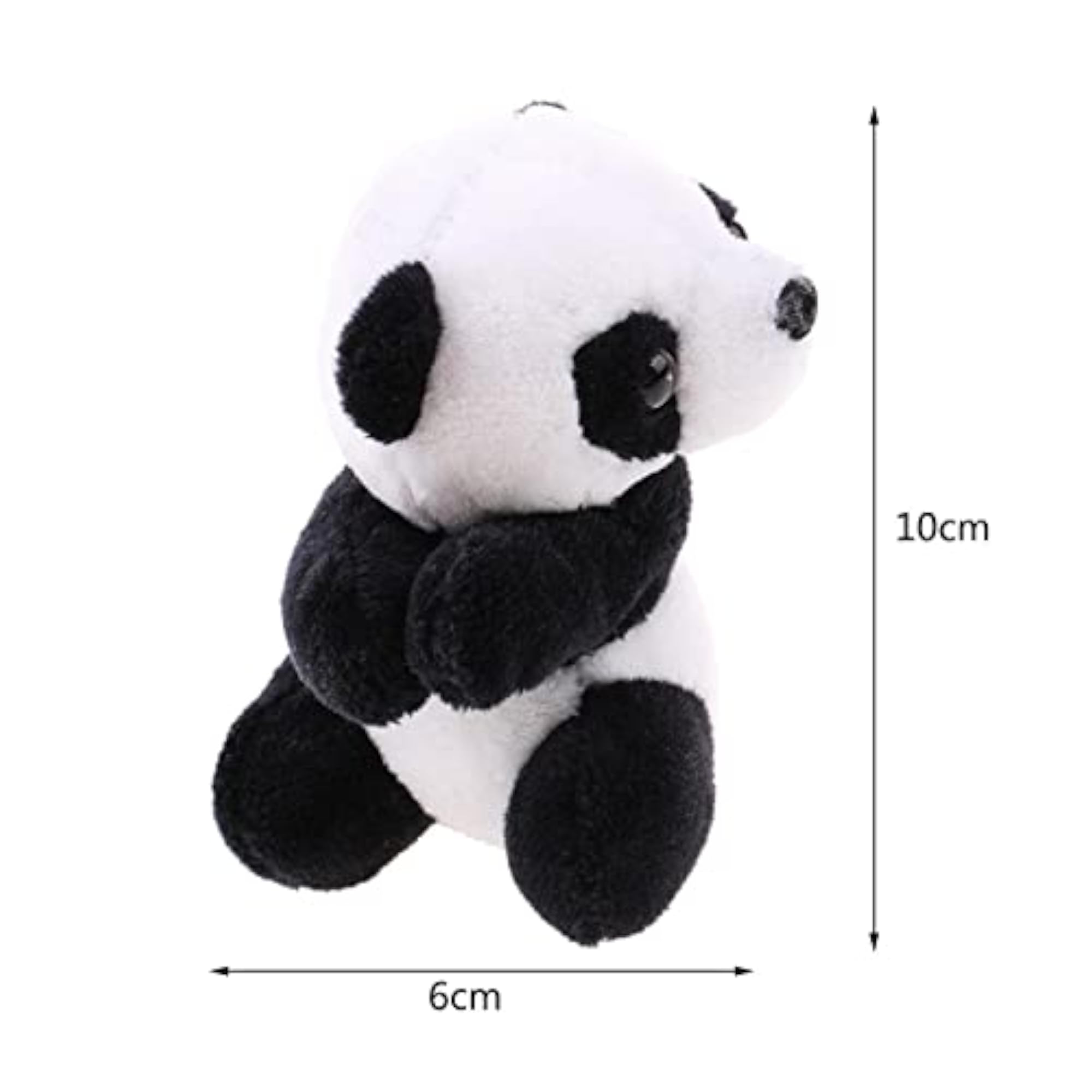 Plush Panda Clip Toy, Cute Finger Panda