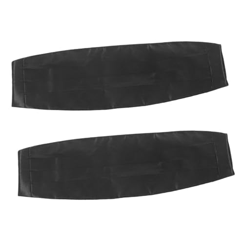 Ipetboom 2pcs Tuxedo Cummerbund for Men Adjustable Satin Waistband Solid Color for Weddings and Formal Events Enhances Posture and Comfort Durable Waist Support