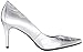 Calvin Klein Women's Gayle Pump silver thrill metallic 6.5 M US
