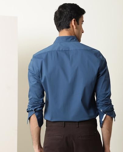 Image of Rare Rabbit Regular fit Plain Shirt