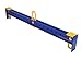 Vestil SBM-40 Steel Adjustable Spreader Beam 78 In Length 4,000 Lb. Capacity Blue