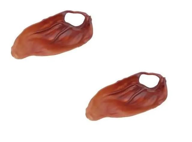 VEGETARIAN PIGS EARS DOG TREAT Vegetable Based PIGS EAR x 2 VEGETABLE AlternativeTo Meat Antos Cerea 18cm