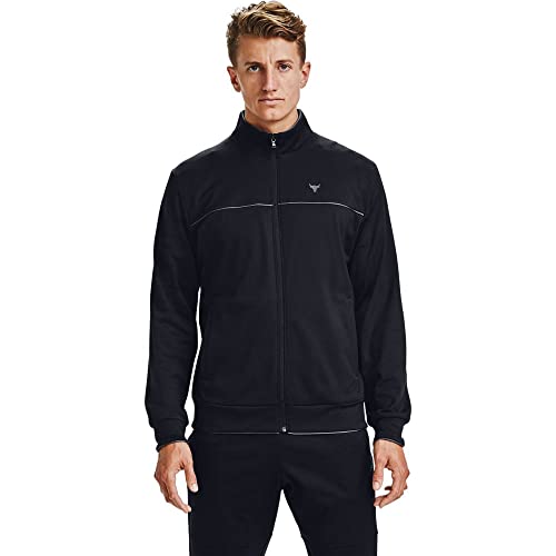 Under Armour Men's Project Rock Knit Track Full Zip Jacket (Small)
