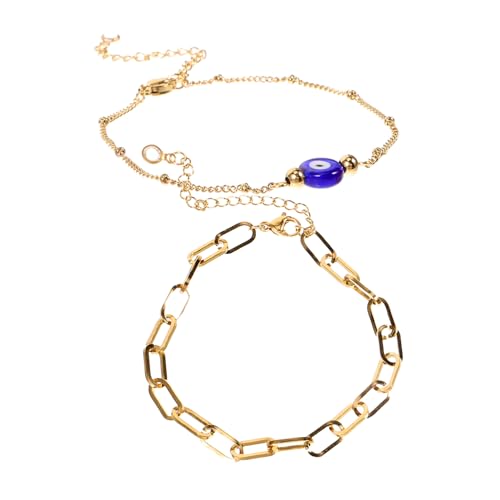 Bracelet œil unique doré Healeved | Bijou bohème pour style quotidien
