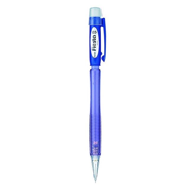 Druckbleistifte 0,5 mm, automatischer Zeichenbleistift mit Radiergummi für Schüler, Büro und Schule (Grün) (A)