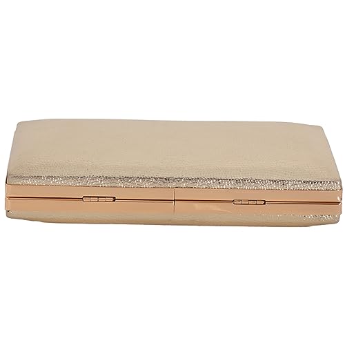 Image of JNB Women's Metallic Material Hard Case Evening Party Clutch